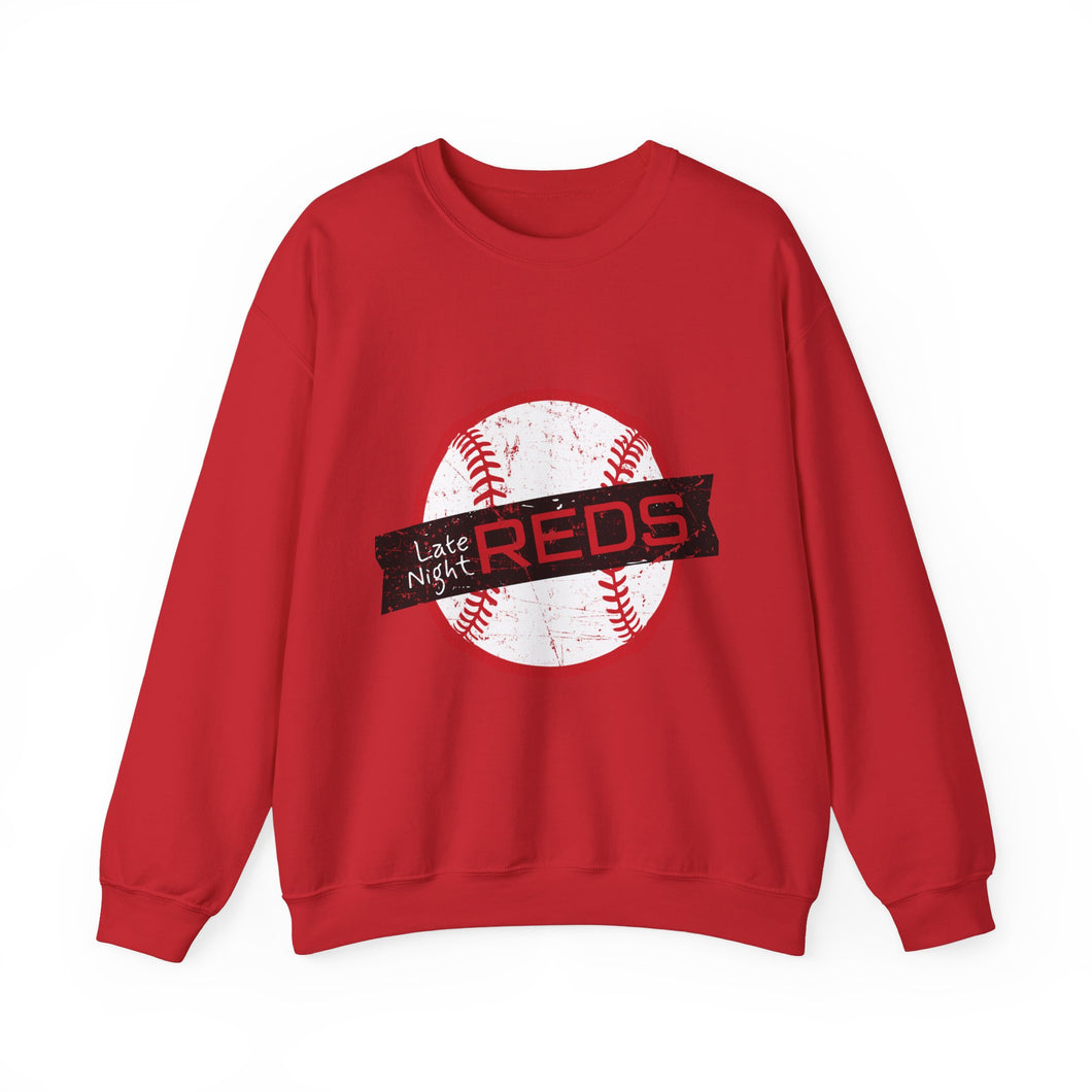 Late Night Reds Crewneck Sweatshirt